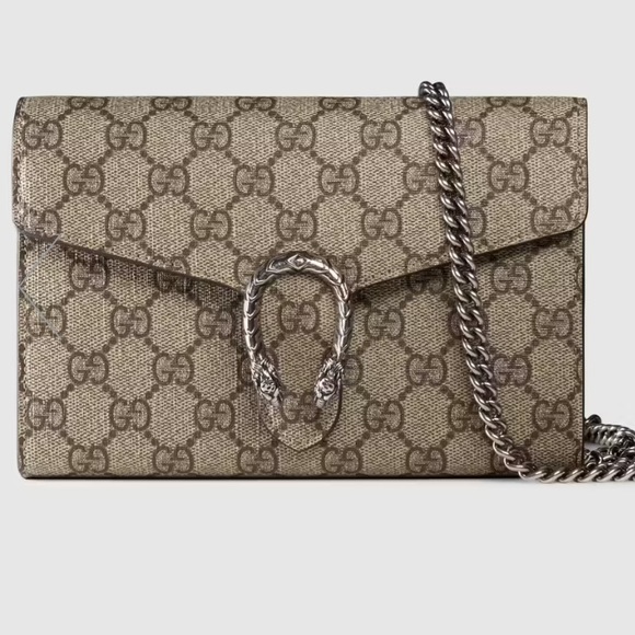 Gucci Handbags - Dionysus GG Supreme chain wallet